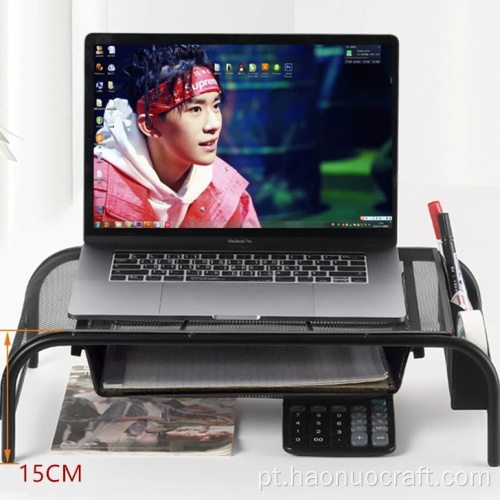 monitor de metal para mesa de computador notebook monitor de altura